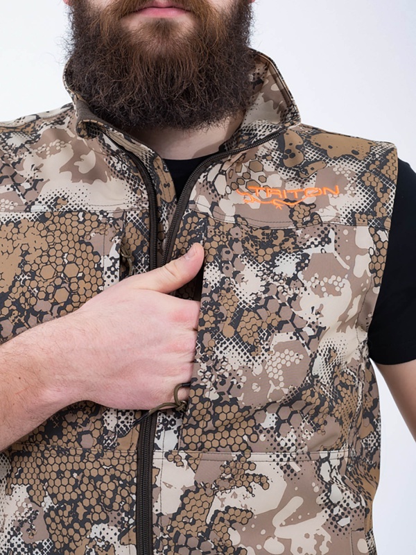 Жилет ,,RIDGE,, (SoftShell, Duck Hunter) TRITONGEAR 2022_3