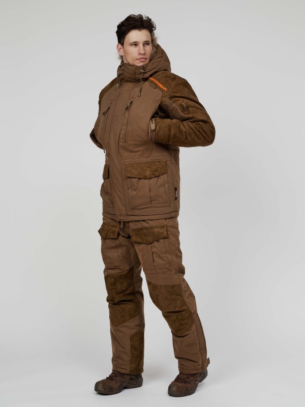 Костюм ,,HUNTER PRO,, -45 (Твил, Коричневый) TRITONGEAR_6