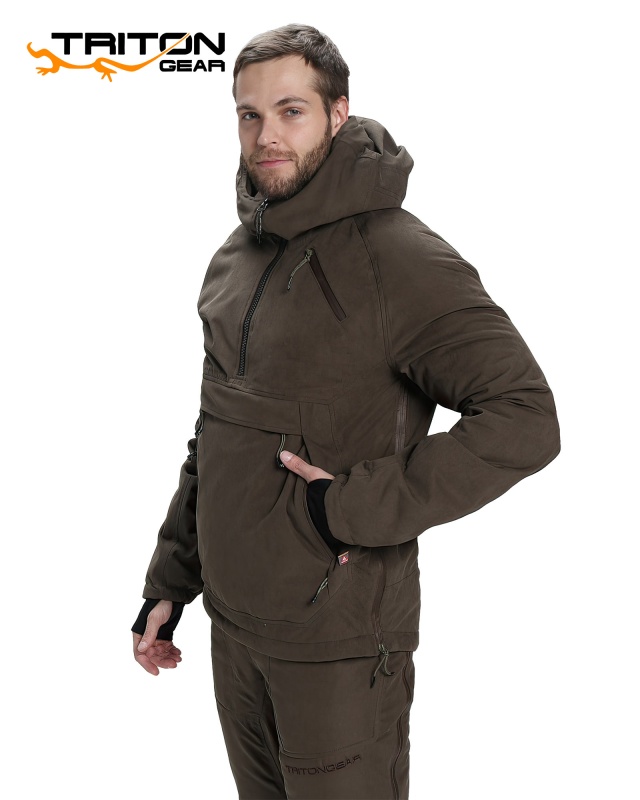 Костюм ,,TRITON VORTEX -15,, (Венанди, Коричневый) (Porelli, Primaloft) TRITON_6