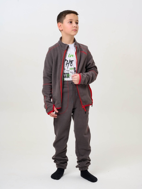 D00020 Костюм детский RICH (Флис, Серый) TRITONGEAR Узбекистан 8